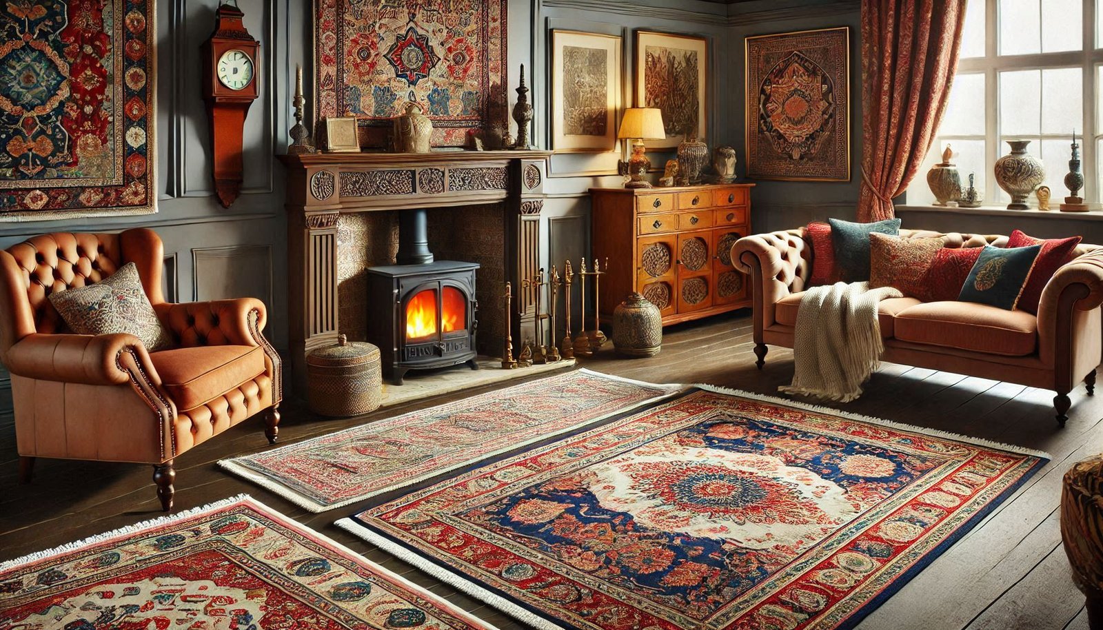 Tappeti classici eleganti, caratterizzati da motivi tradizionali e colori raffinati, ideali per ogni ambiente.