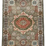 Tappeto Ziegler di stile orientale, dimensioni 153 x 106 cm, ricco di tradizione e artigianato di alta qualità.