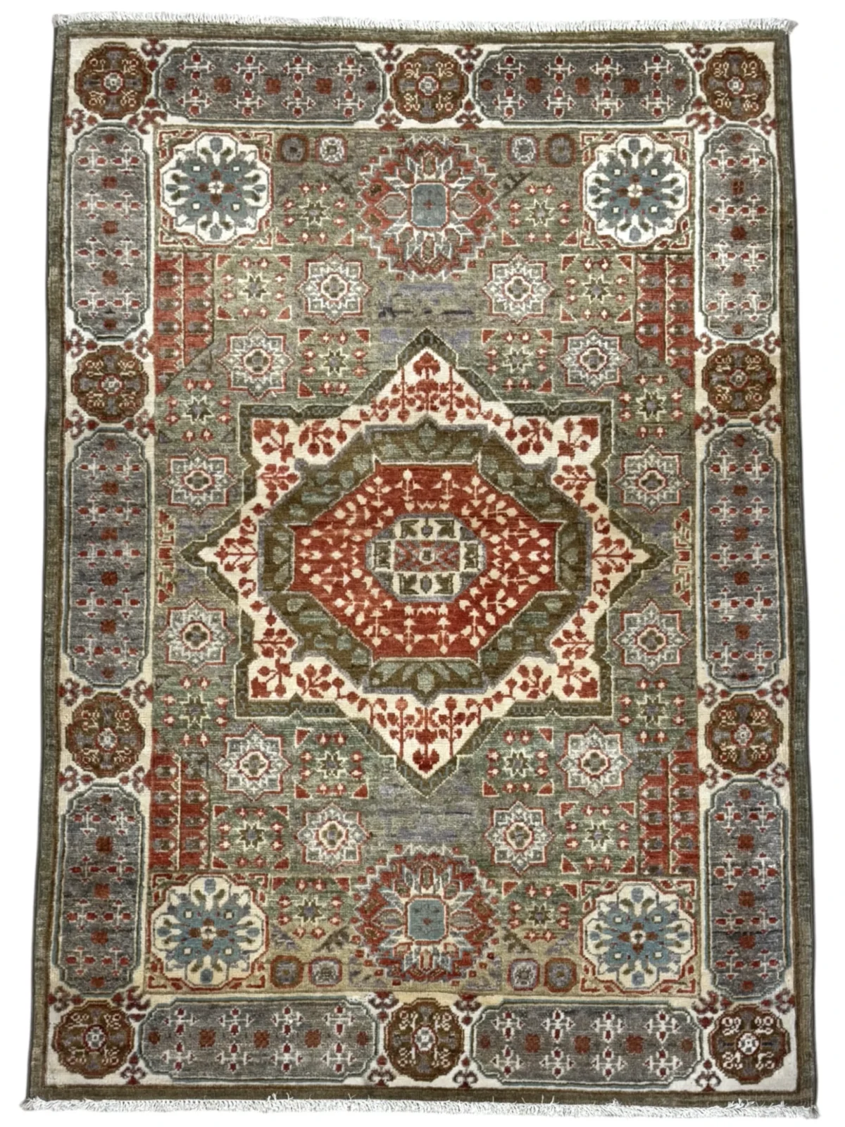 Tappeto Ziegler di stile orientale, dimensioni 153 x 106 cm, ricco di tradizione e artigianato di alta qualità.