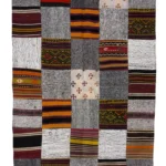 Tappeto Patchwork Rettangolare 163x115 cm Colorato