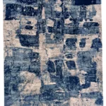 Tappeto Seta di Bambù Astratto 236x175 cm