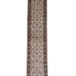 Tappeto Passatoio Elegante 363x75 cm Beige Classico