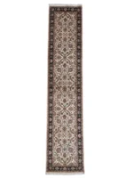 Tappeto Passatoio Elegante 363x75 cm Beige Classico