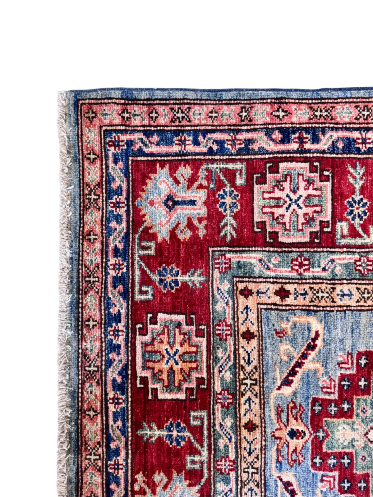 Tappeto Kazak Extra Persiano 245x173 cm Elegante - immagine 6