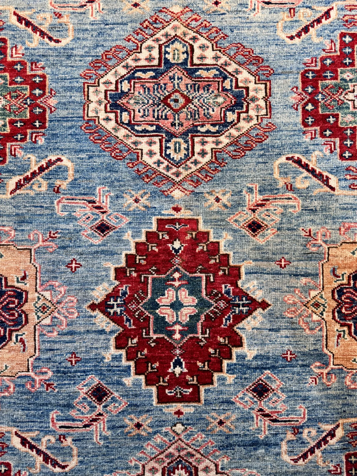 Tappeto Kazak Extra Persiano 245x173 cm Elegante - immagine 5
