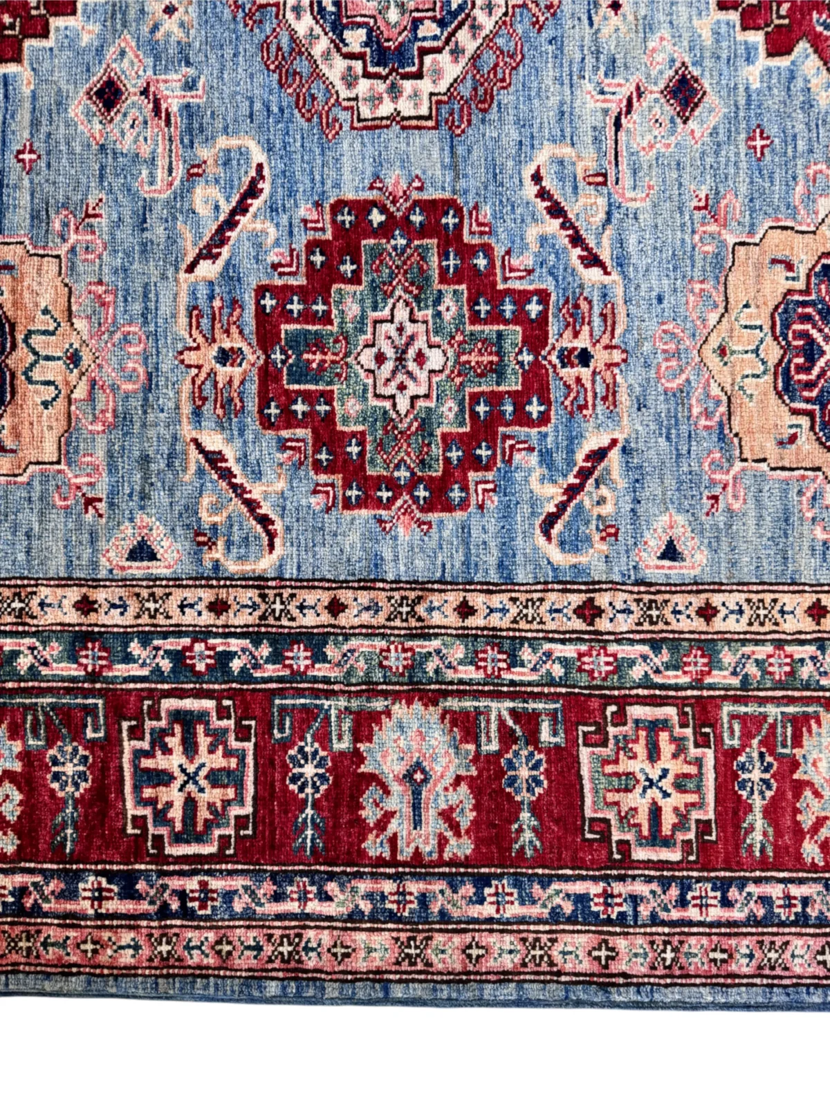Tappeto Kazak Extra Persiano 245x173 cm Elegante - immagine 4