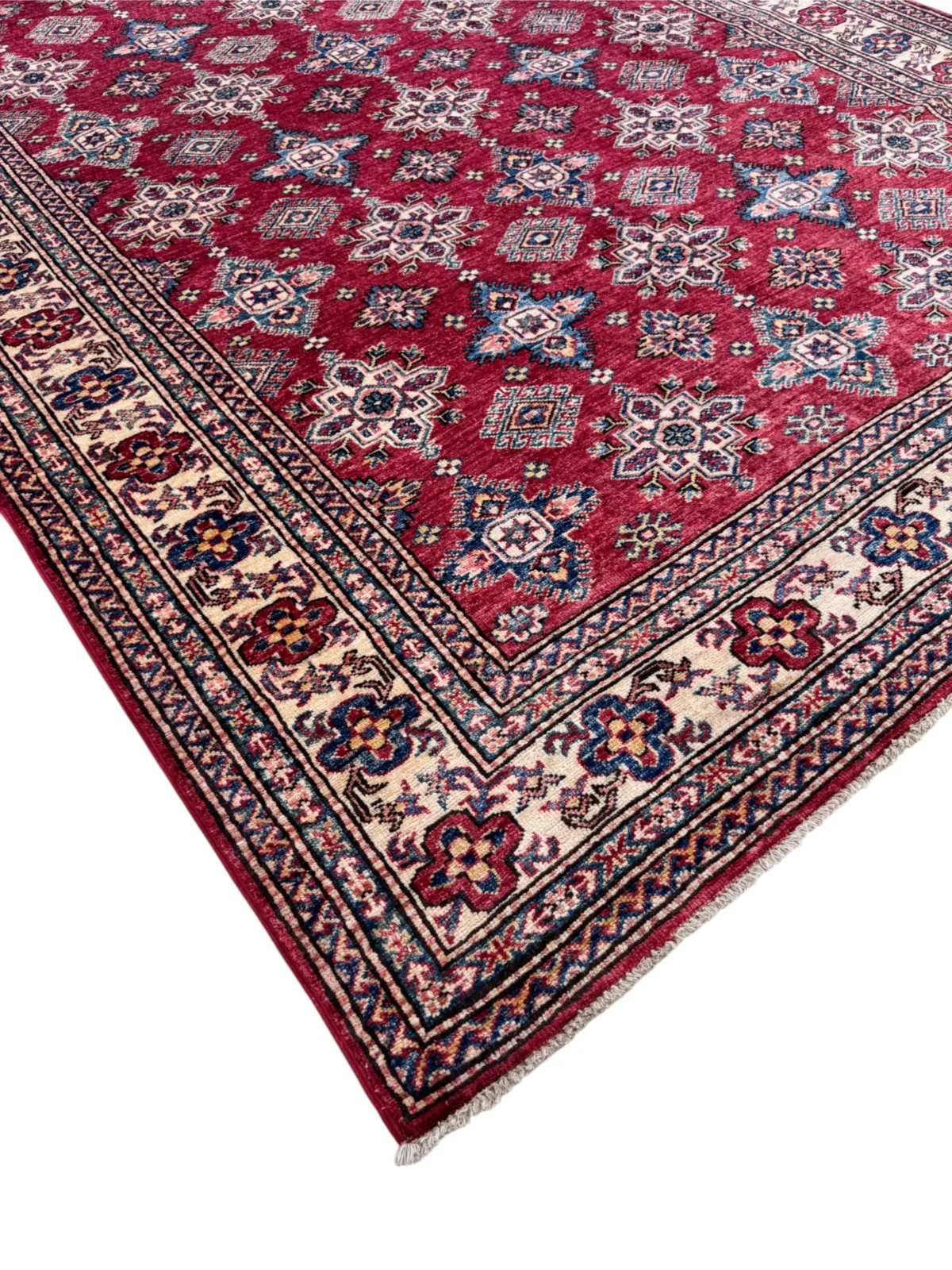 Tappeto Antico Kazak Extra 245x181 cm - immagine 7