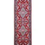 Tappeto Qum Extra Persiano 302x78 cm fatto a mano