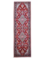 Tappeto Qum Extra Persiano 302x78 cm fatto a mano