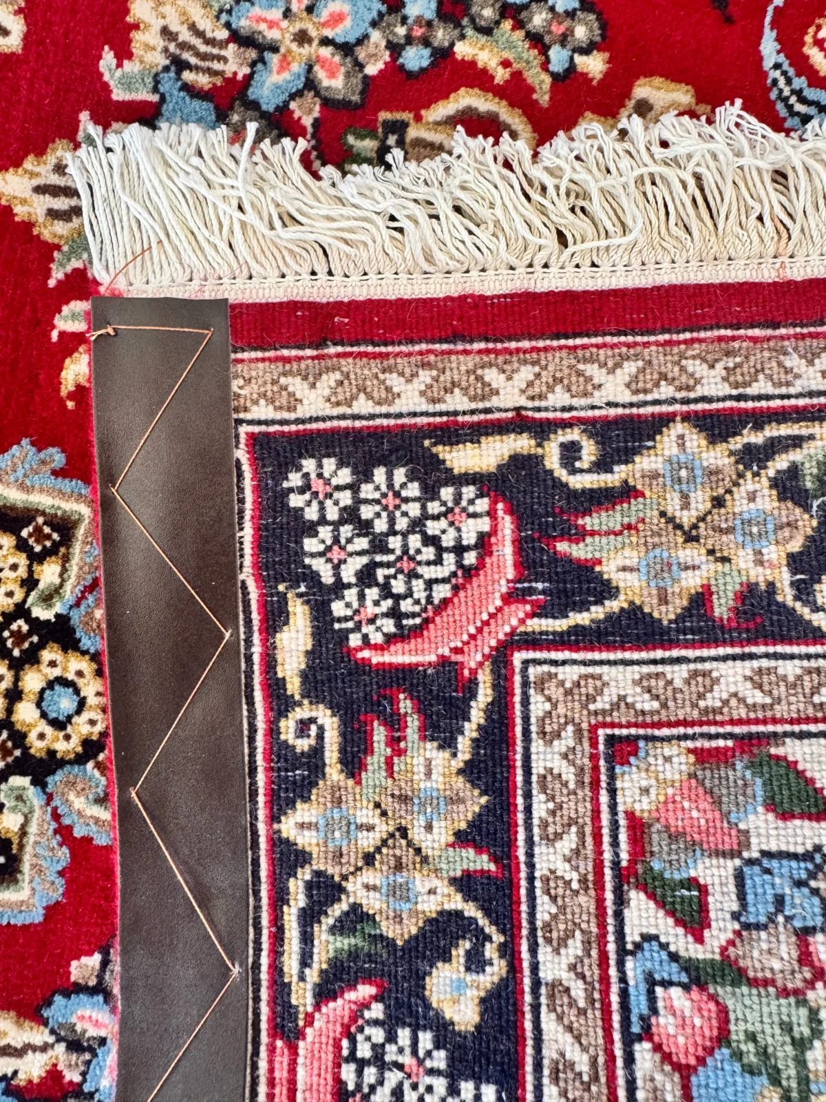 Tappeto Qum Extra Persiano 302x78 cm fatto a mano - immagine 3