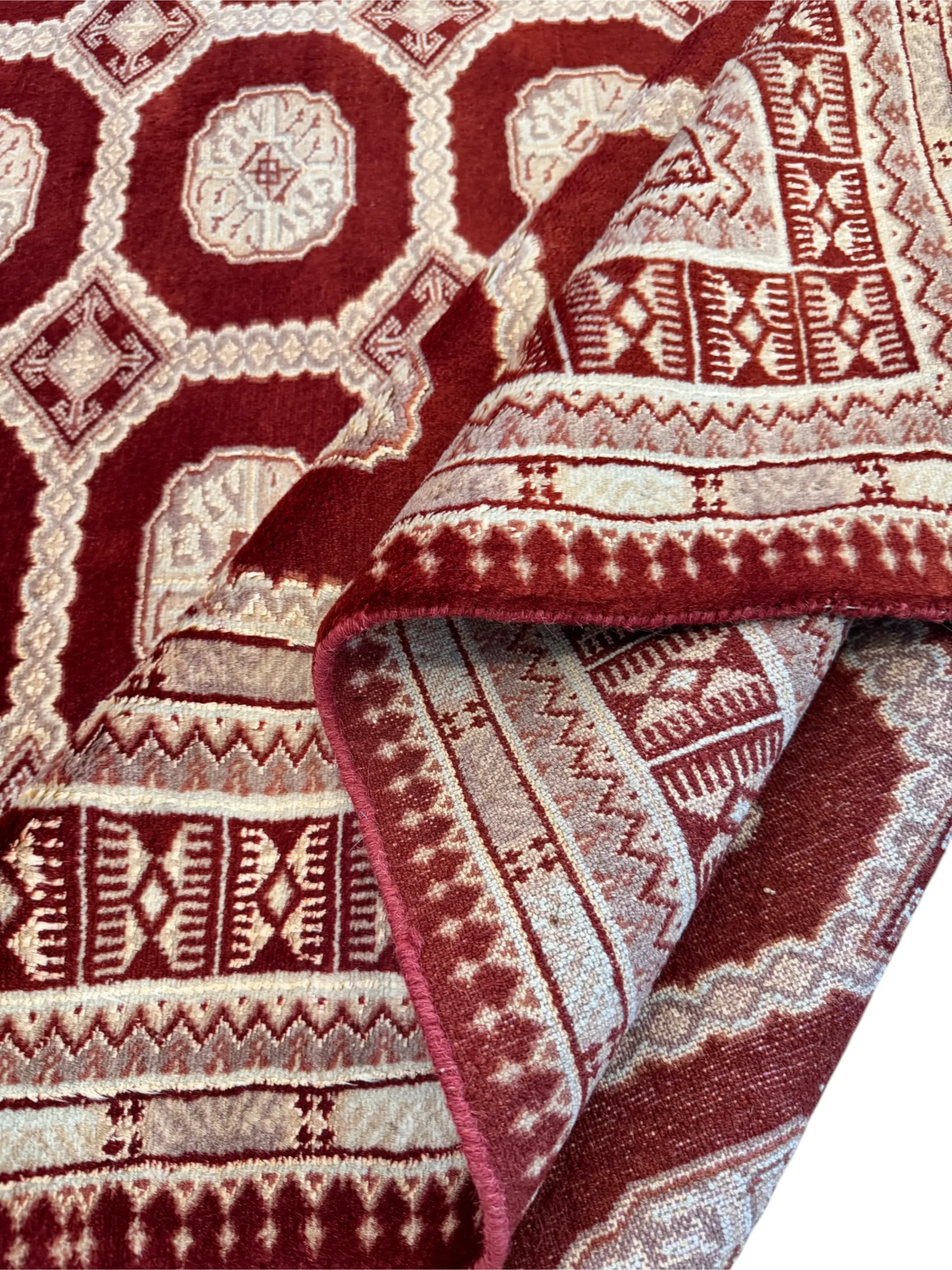 ABAKUHAUS Tappeto Da Parete/Copriletto 150x110 Cm – Piazza Rossa E San Basilio – Microfibra Morbida Lavabile