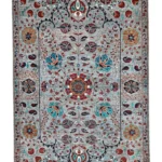 Tappeto Farahan floreale 262x182 cm fatto a mano