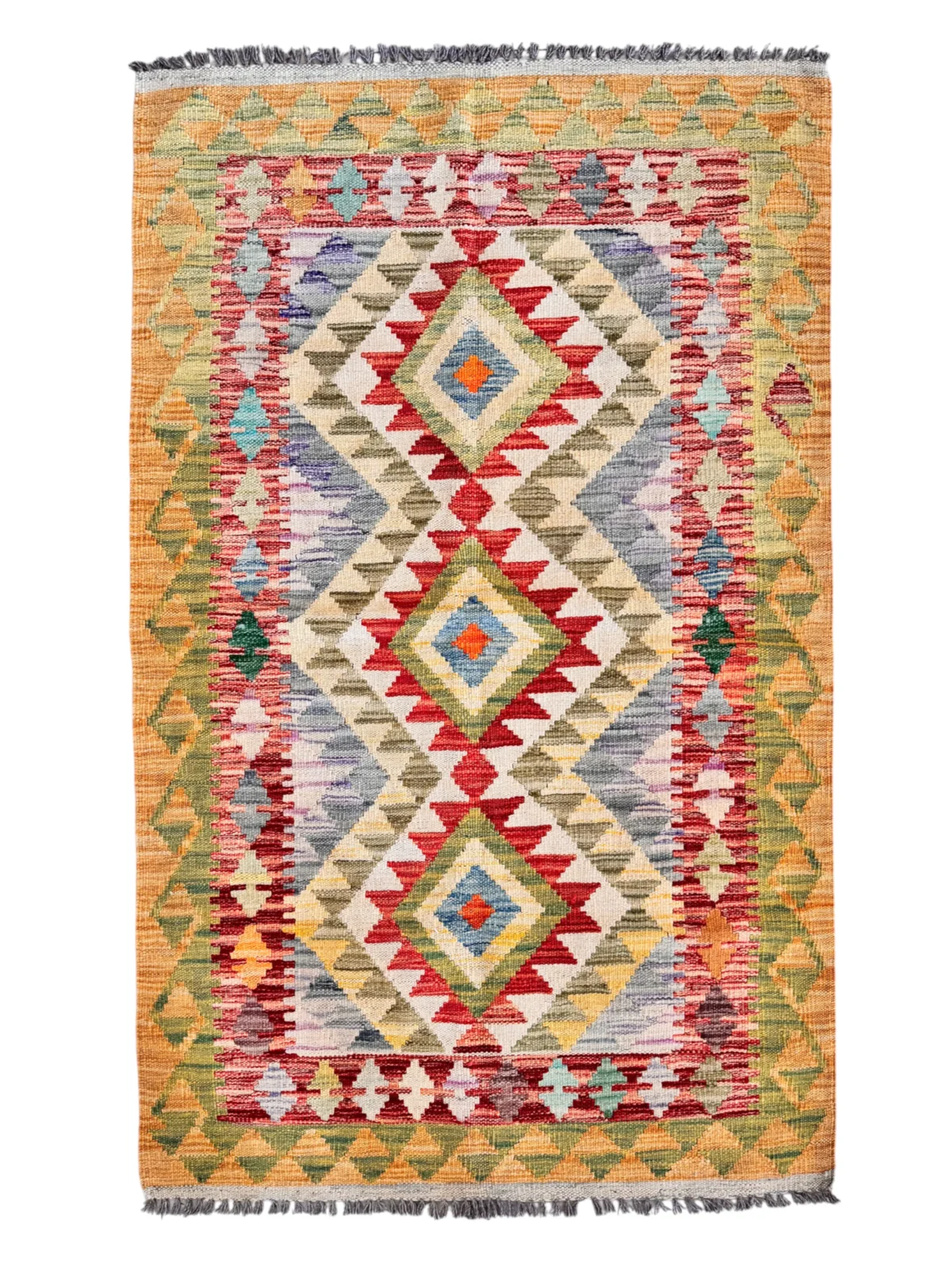 Tappeto Kilim Etnico Artigianale 160x99 cm - immagine 1