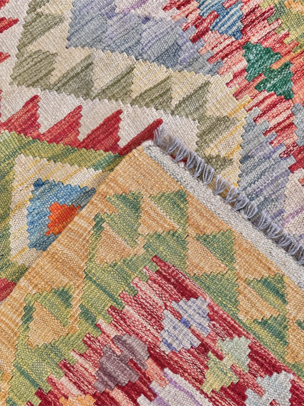 Tappeto Kilim Etnico Artigianale 160x99 cm - immagine 2