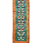 Tappeto Kilim Etnico 185x57cm in Lana Naturale