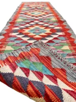 Tappeto Kilim Etnico Multicolore 192x58 cm - immagine 3