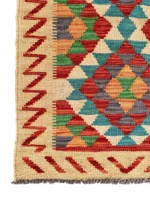 Tappeto Kilim Artigianale Etnico 197x61 cm - immagine 5