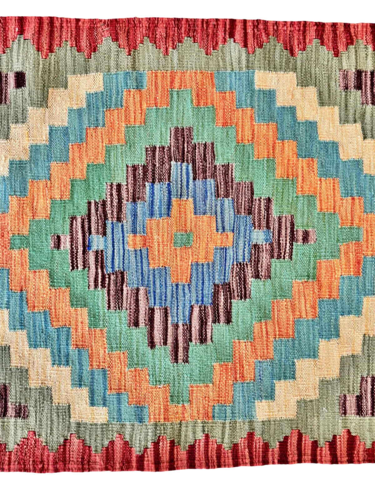 Tappeto Kilim Tradizionale 201x77 cm - immagine 3