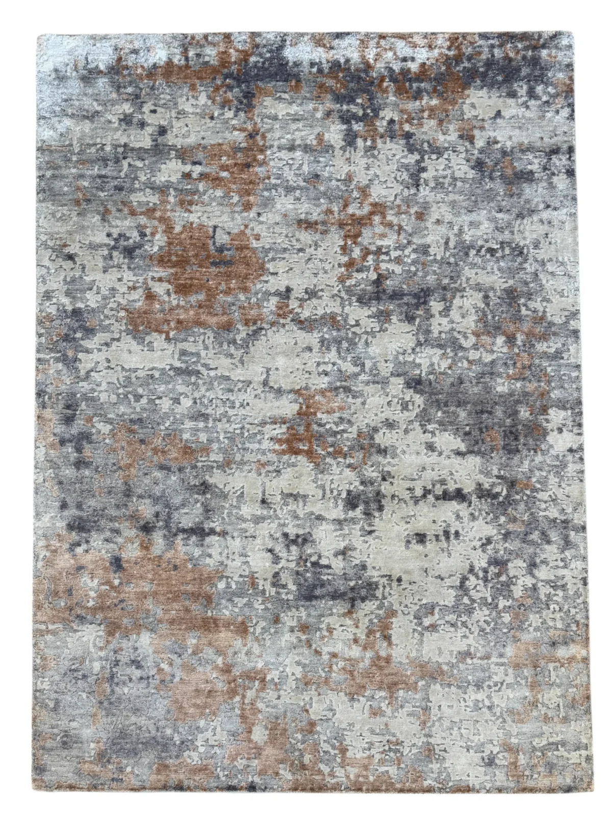 Tappeto Bamb Seta Astratto 237x169 cm Moderno - immagine 1