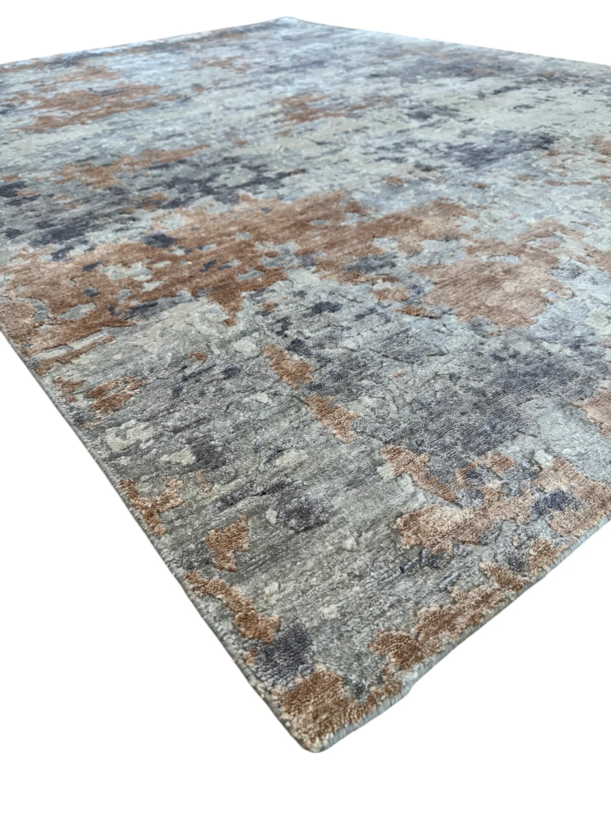 Tappeto Bamb Seta Astratto 237x169 cm Moderno - immagine 4