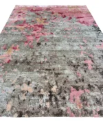 Tappeto Bambù e Seta 245x170 cm Design Moderno - immagine 9
