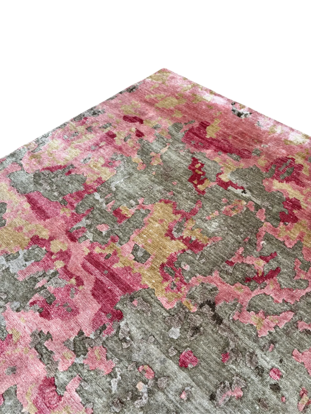Tappeto Bambù e Seta 245x170 cm Design Moderno - immagine 7