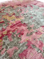 Tappeto Bambù e Seta 245x170 cm Design Moderno - immagine 4