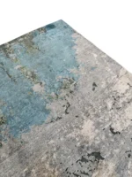 Tappeto bamboo e seta astratto 255x196 cm - immagine 7