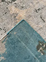 Tappeto bamboo e seta astratto 255x196 cm - immagine 3