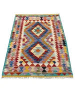 Tappeto Kilim Tradizionale 108x84 cm in Lana Naturale - immagine 6