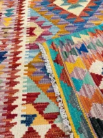 Tappeto Kilim Tradizionale 108x84 cm in Lana Naturale - immagine 4