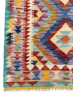 Tappeto Kilim Tradizionale 108x84 cm in Lana Naturale - immagine 2