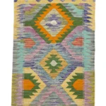 Tappeto Kilim Etnico Geometrico 119x82 cm