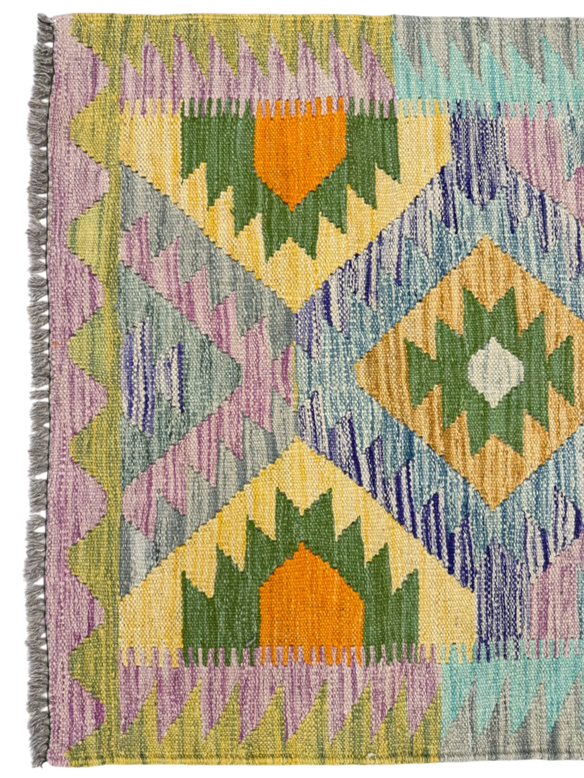 Tappeto Kilim Etnico Geometrico 119x82 cm - immagine 6