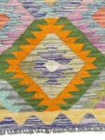 Tappeto Kilim Etnico Geometrico 119x82 cm - immagine 5