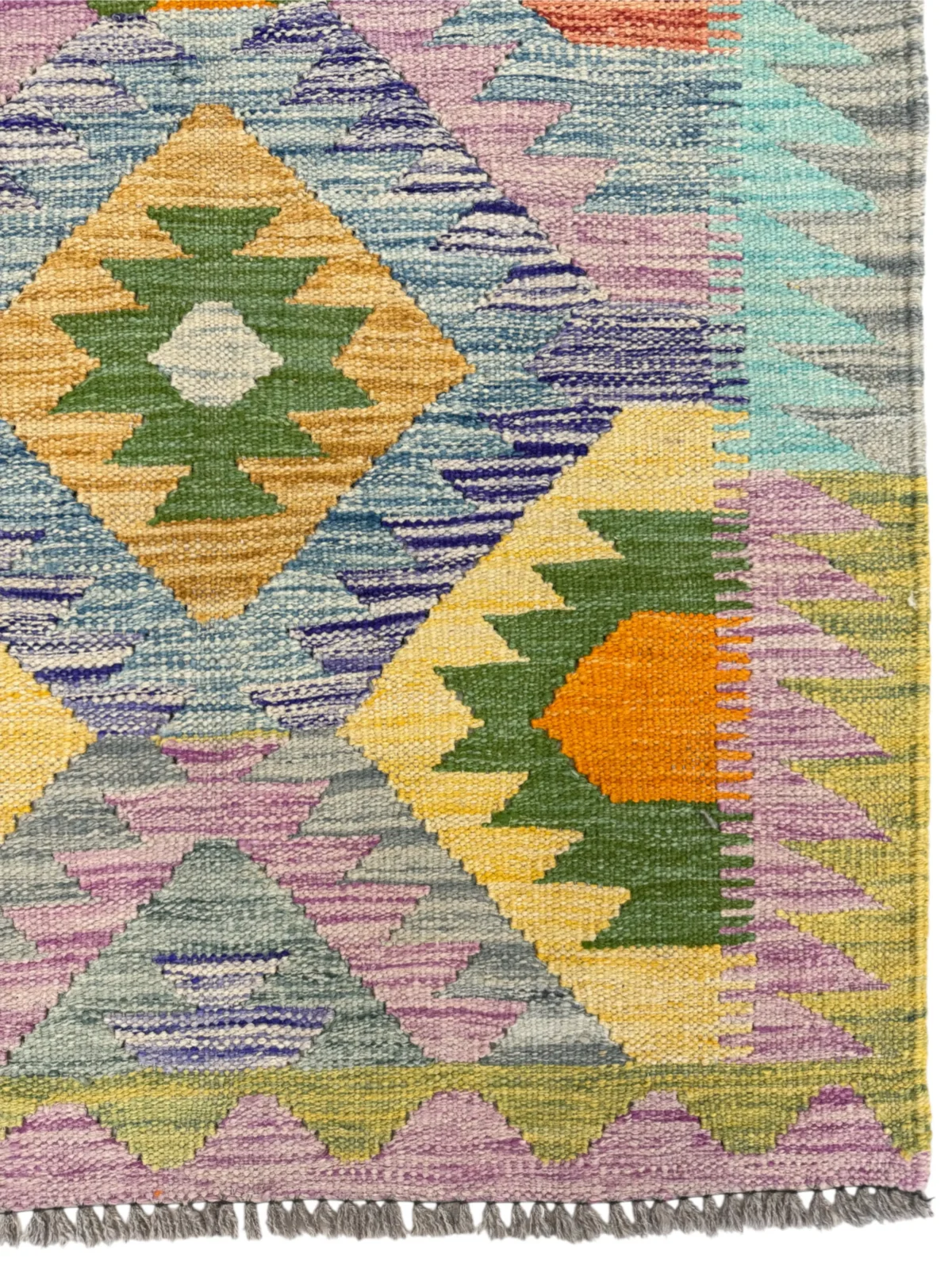 Tappeto Kilim Etnico Geometrico 119x82 cm - immagine 4