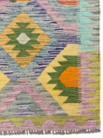 Tappeto Kilim Etnico Geometrico 119x82 cm - immagine 4