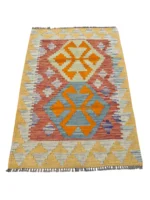 Tappeto Kilim Tradizionale 122x84 cm Colori Vivaci - immagine 9