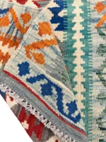 Tappeto Kilim Tradizionale Lana 193x68 cm - immagine 5
