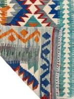 Tappeto Kilim Tradizionale Lana 193x68 cm - immagine 4