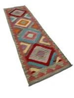 Tappeto Kilim Etnico Colorato 200x61 cm - immagine 5