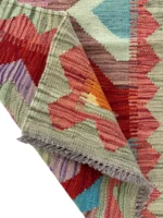 Tappeto Kilim Etnico Colorato 200x61 cm - immagine 4