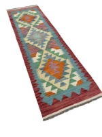 Tappeto Kilim Tradizionale Etnico 200x62 cm - immagine 8
