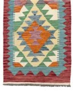 Tappeto Kilim Tradizionale Etnico 200x62 cm - immagine 6