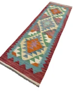 Tappeto Kilim Tradizionale Etnico 200x62 cm - immagine 5