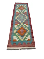 Tappeto Kilim Tradizionale Etnico 200x62 cm - immagine 2