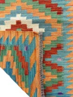 Tappeto Kilim Passatoia Artigianale 204x62 cm - immagine 6