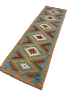 Tappeto Kilim Passatoia Artigianale 204x62 cm - immagine 2