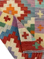 Tappeto Kilim Passatoia 207x63 cm Etnico - immagine 5