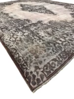 Tappeto Kirman antico 407x298 cm floreale rettangolare - immagine 6